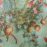 Roses Fur Bloemen Groen