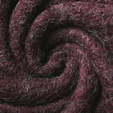 Bouclé Alpaka Bordeaux