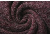Bouclé Alpaca Bordeaux