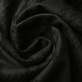 Scuba Suede Thick Jacquard Checkered Black