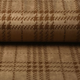 Scuba Suede Thick Jacquard Ruit Camel