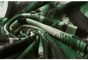 Jersey Stoff Panther Swipes Grün