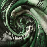 Jersey Stof Panter Swipes Groen