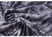 Jersey Fabric Panther Wings Grey
