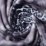 Jersey Stof Panter Wings Grijs