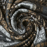 Jersey Fabric Ornament Ahlat Grey