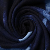 Jersey Fabric Painted Dots Blue