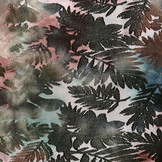 Viscose Jersey  Tie Dye Palm Leaves