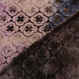 Viscose Jersey Tie Dye Oriental Circle Purple