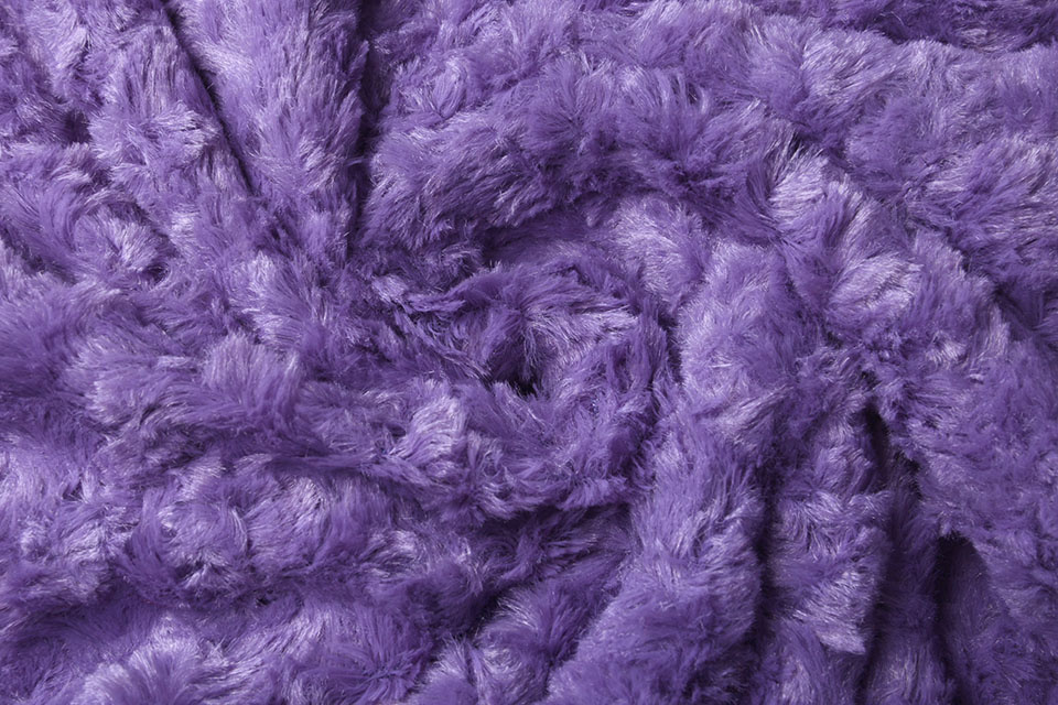 Hairy Fur Astranimo Lilac - YES Fabrics