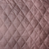 Quilted Alcantara Suede Old Pink