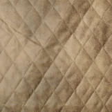 Quilted Alcantara Suede Sand