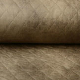 Quilted Alcantara Suede Sand