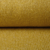 Knitted Wool Lurex  Ocher Yellow