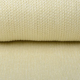 Knitted Wool Lurex  Creme