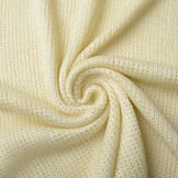 Knitted Wool Lurex  Creme