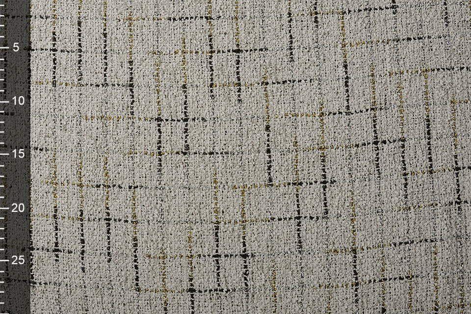 Bouclé Sjanelli Ruit Grijs