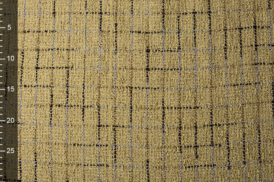 Bouclé Sjanelli Ruit Zand