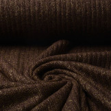 Knitted Fabric Luciano Aubergine