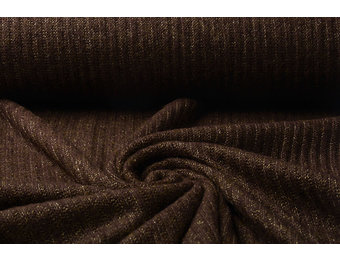 Knitted Fabric Luciano Aubergine