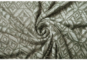 Gebreide Stof Calypso Oud Groen