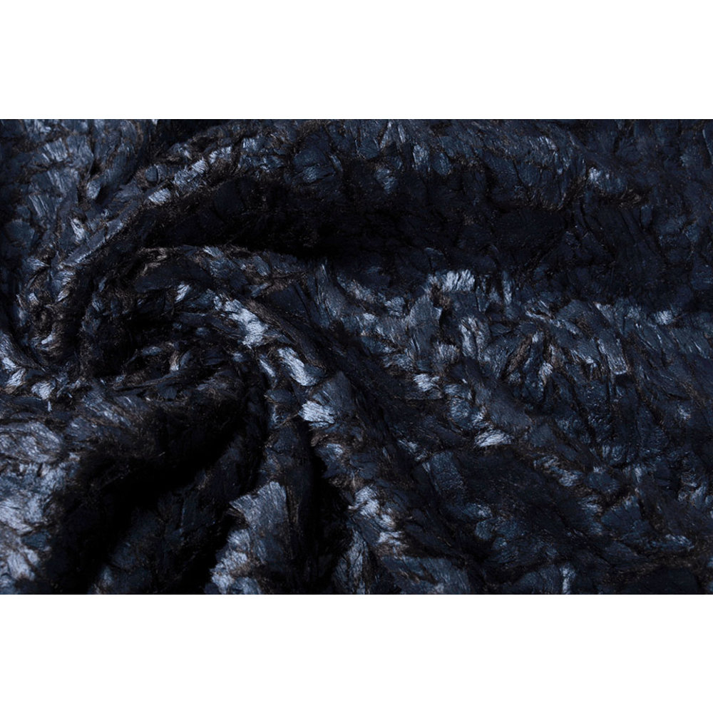 Silky Fur Blue - YES Fabrics