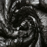 Silky Fur Metallic Zilver