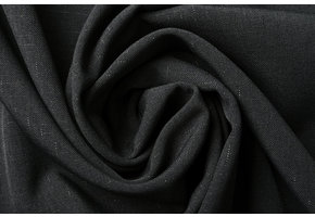Gabardine Lurex  Anthrazit