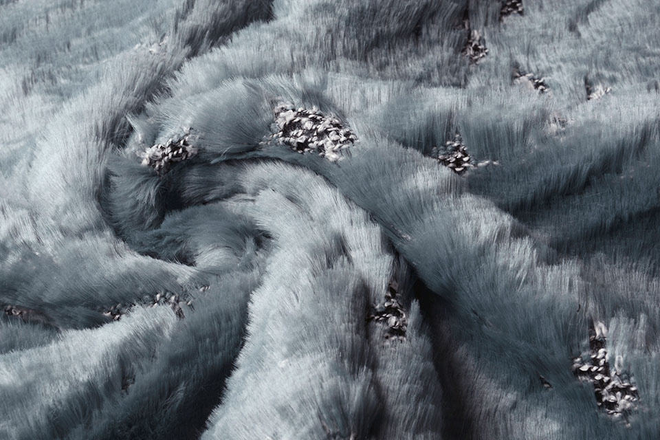 Long Hairy Fantasy Fur Jeans