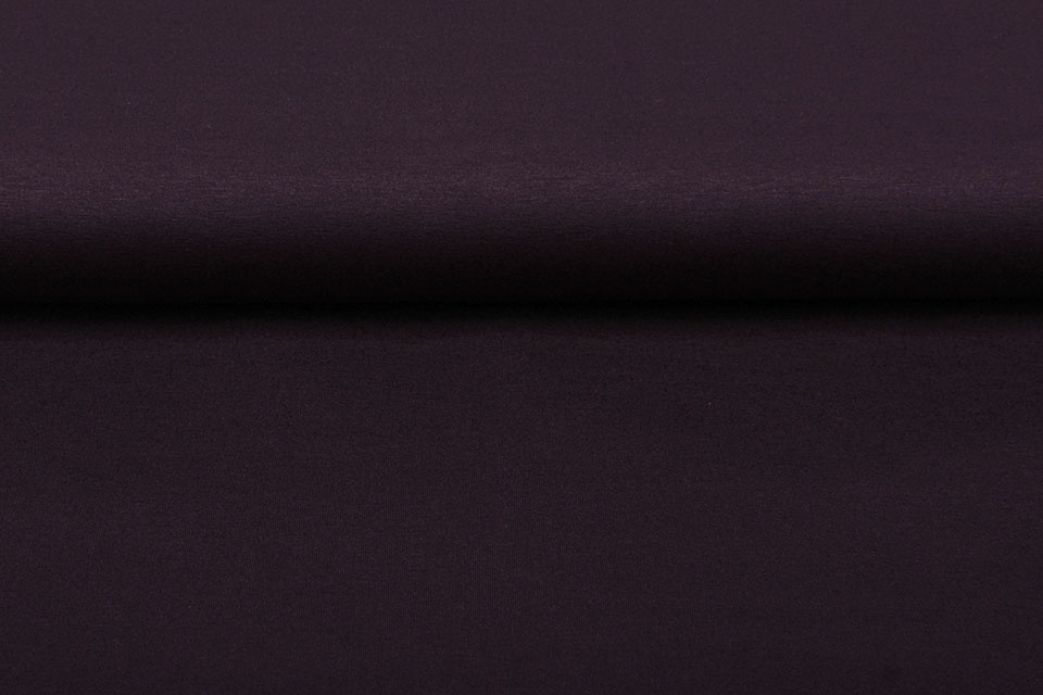 Viscose Jersey Aubergine Paars