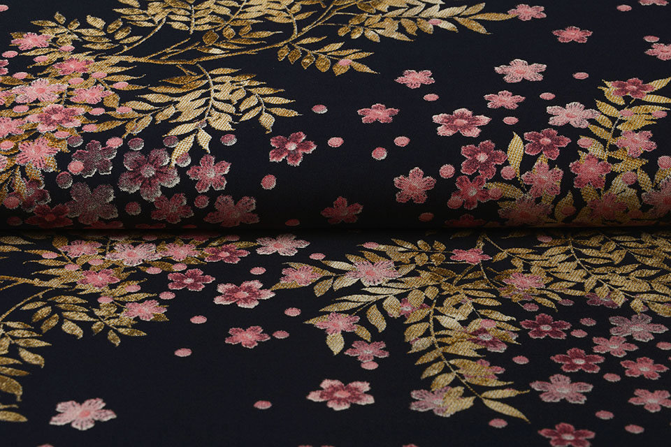100% Viscose Bloesem Tak Roze