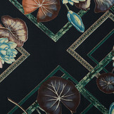 100% Viscose Waterlelie Groen