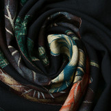 100% Viscose Water Lily Green