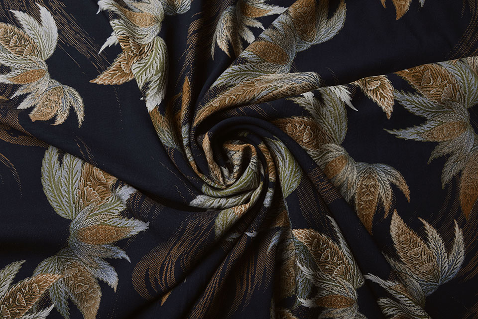 100% Viscose Japanse Maple Brown