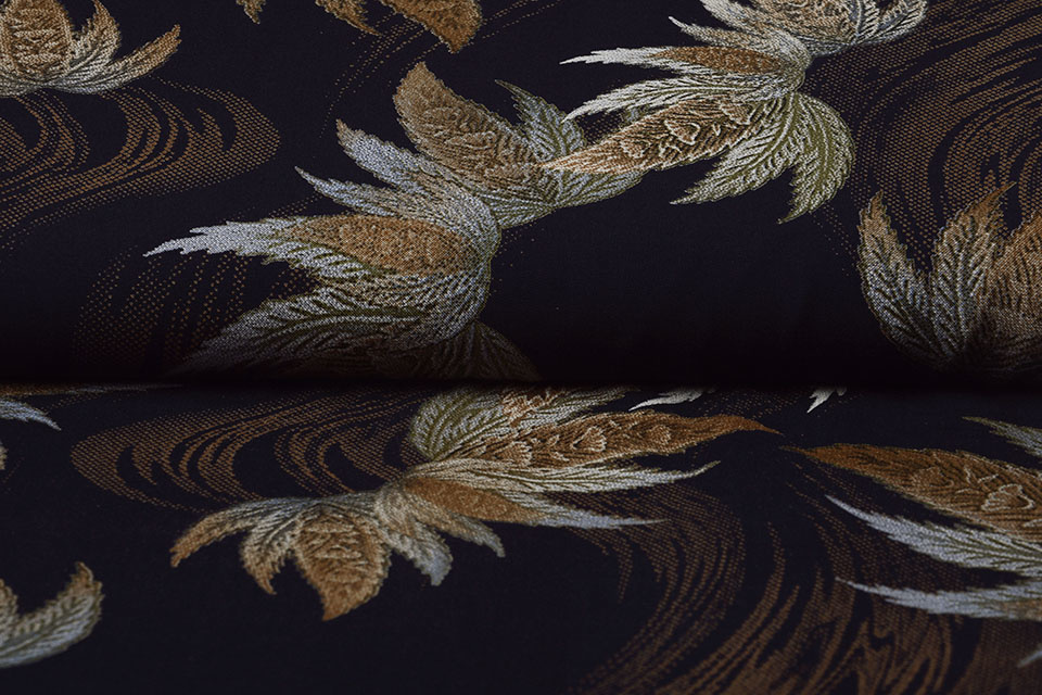 100% Viscose Japanse Maple Brown