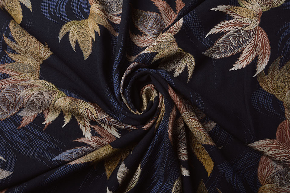 100% Viscose Japanse Maple Multi
