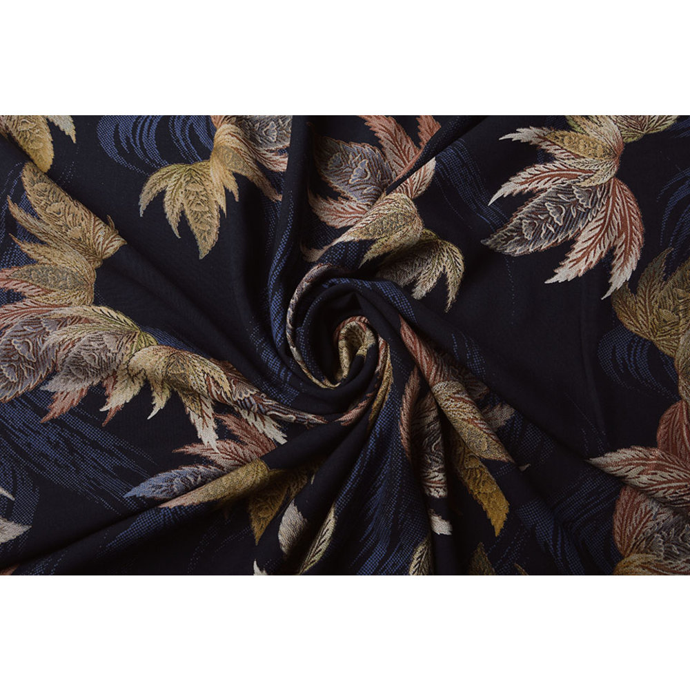 100% Viscose Japanse Esdoorn Multi - YES Fabrics, image size:1000x1000