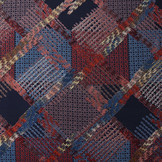 100% Viscose Baldosas Red