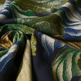 100% Viscose Bustani Bladeren Multi 1