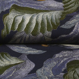 100% Viscose Bustani Bladeren Multi 3