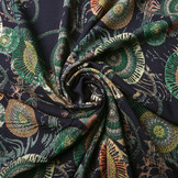 100% Viscose Círculos Multi 2