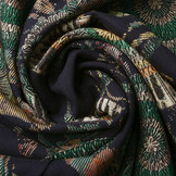 100% Viscose Círculos Multi 2