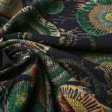 100% Viscose Círculos Multi 2