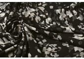 Jersey Crepe Camouflage Multi Black
