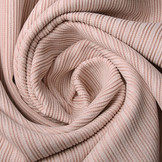 Fancy Corduroy Rib Stof Poeder Roze