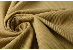 Fancy Cord-Rippstoff Ocker Gelb