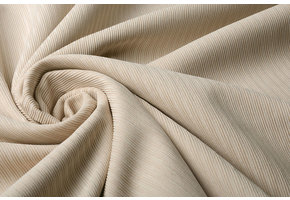 Fancy Corduroy Rib Stof Champagne Beige