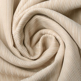 Fancy Corduroy Rib Stof Champagne Beige