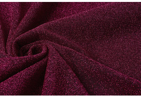 Lurex Tanz Dunkelfuchsia