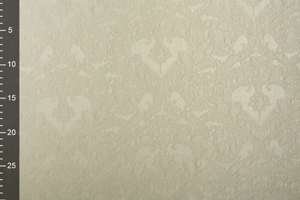 Gewebte Jacquardstoffe Delilah Creme